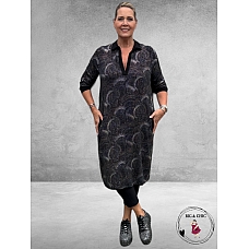 ONLY-M Jurk Tasca Marrone/Grigio